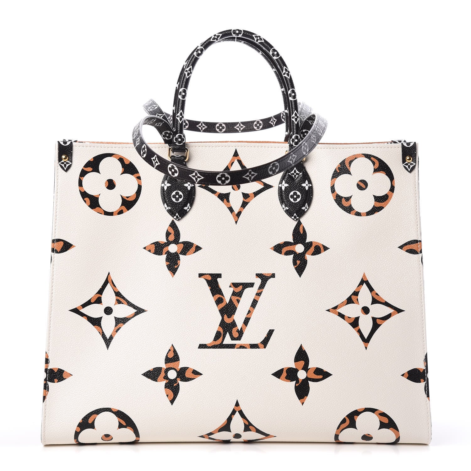 Louis Vuitton Monogram Giant Jungle Onthego GM Ivory 1 of 10