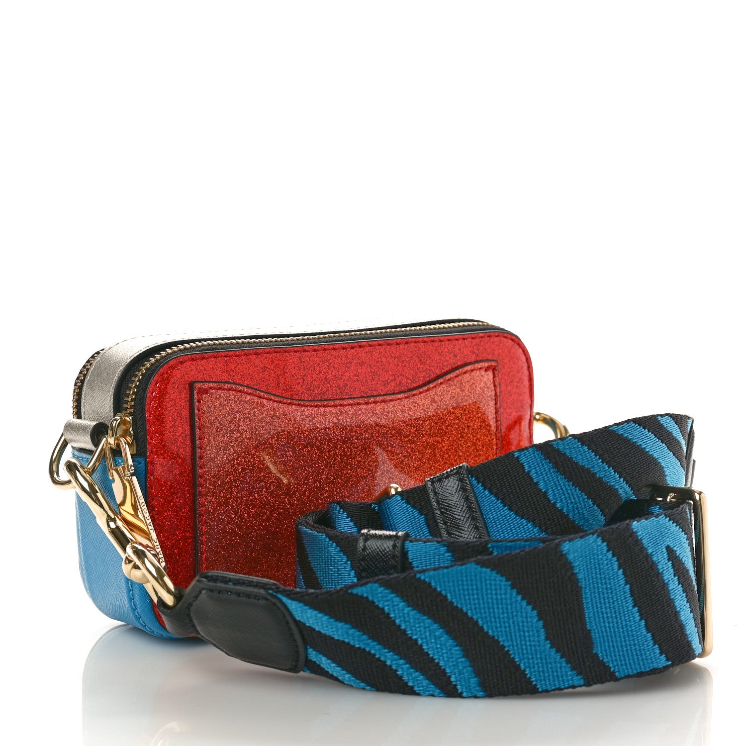 Marc Jacobs Patent Small Snapshot Camera Bag Red Multicolor 3 of 8