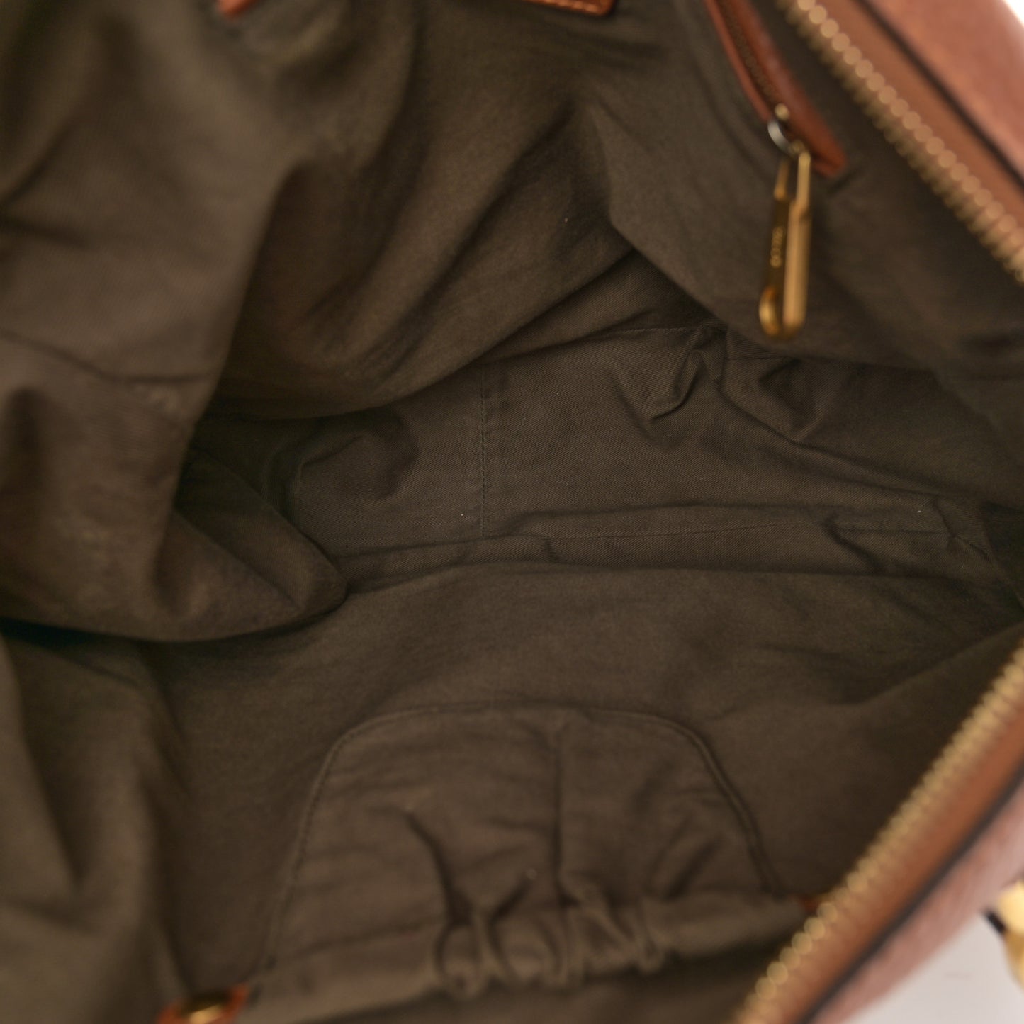 Calfskin Large Marcie Satchel Tan