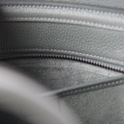 Celine Drummed Calfskin Nano Luggage Celadon 10 of 11