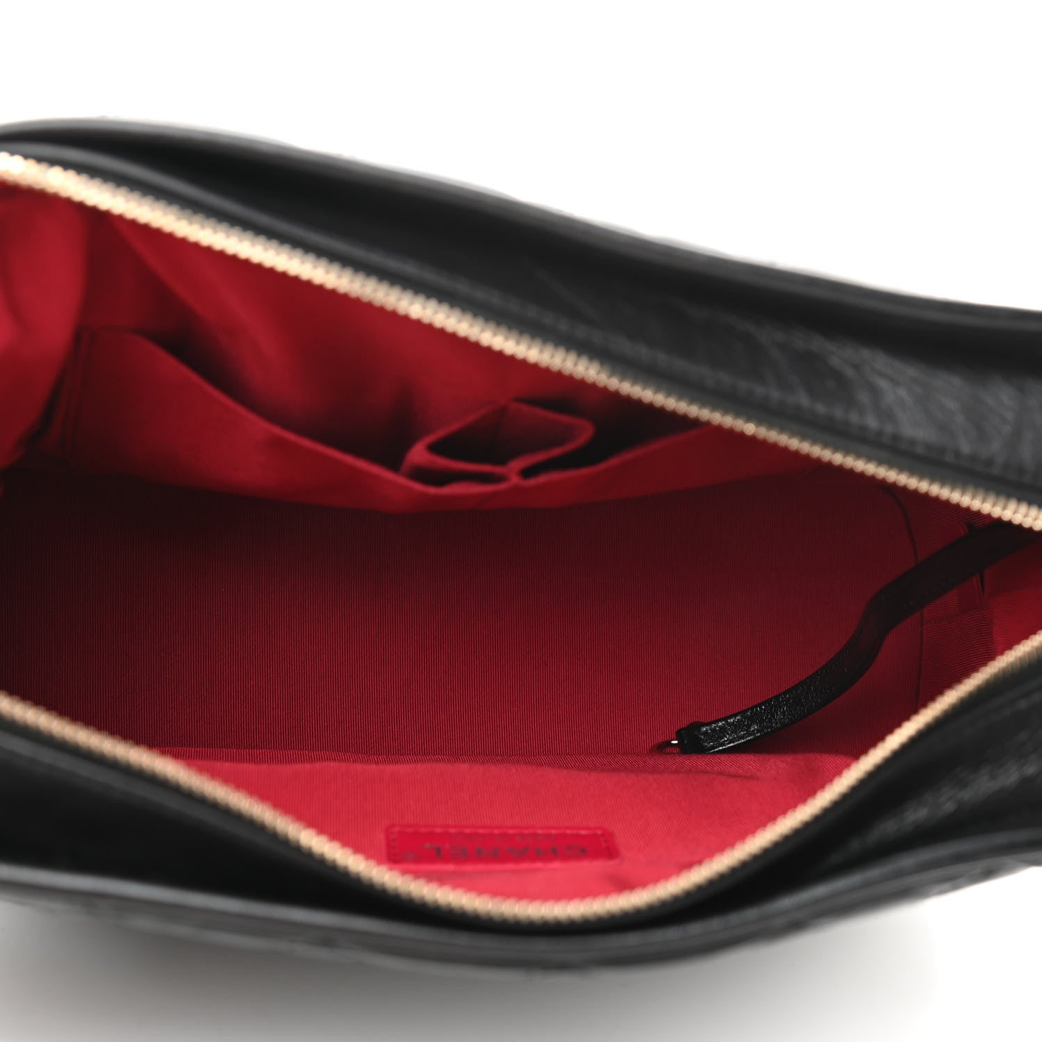 Chanel Aged Calfskin Quilted Medium Gabrielle Hobo Black 4 of 9