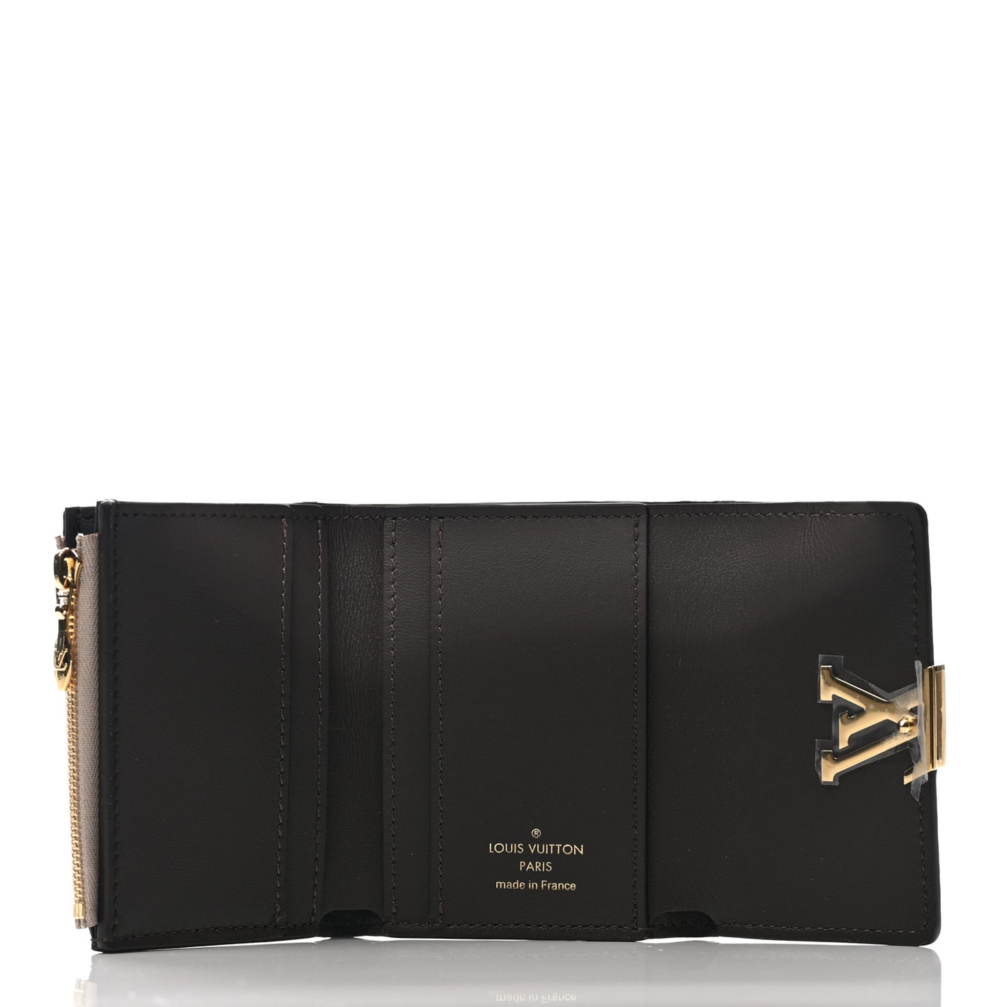 Taurillon Capucines XS Wallet Galet