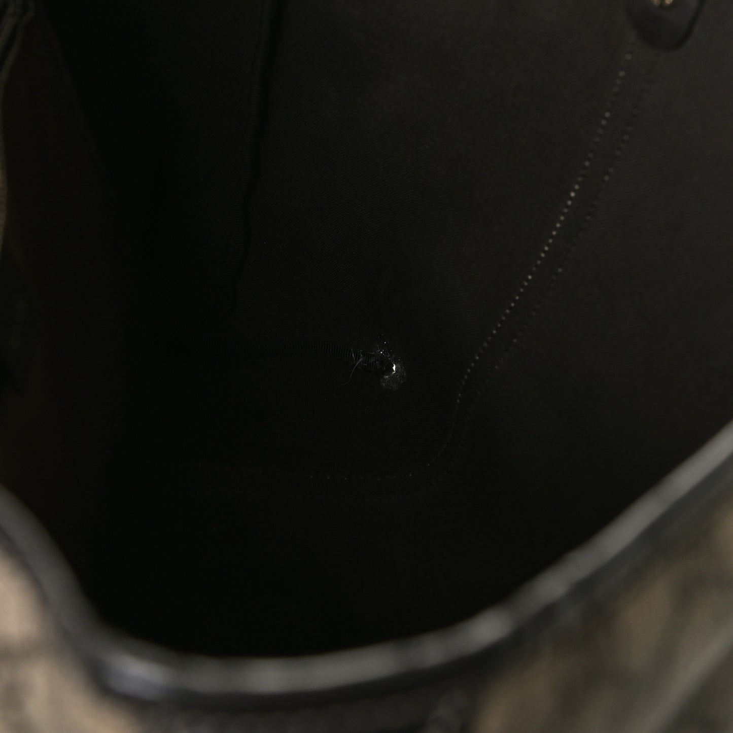 GG Plus Monogram Medium Joy Tote Dark Brown