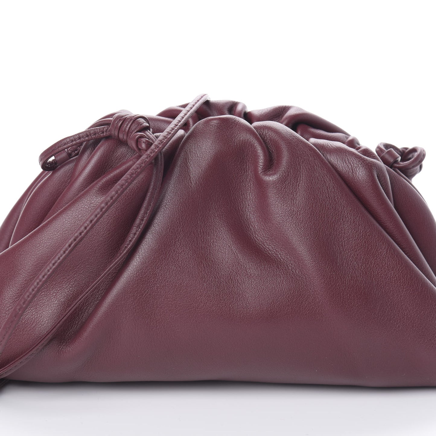 Butter Calfskin The Mini Pouch Bordeaux
