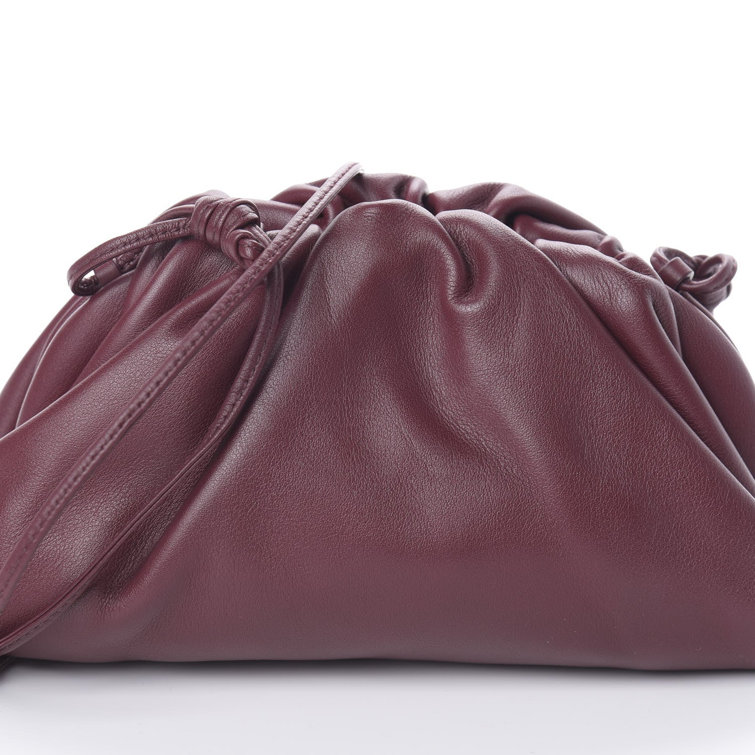 Bottega Veneta Butter Calfskin The Mini Pouch Bordeaux 7 of 9