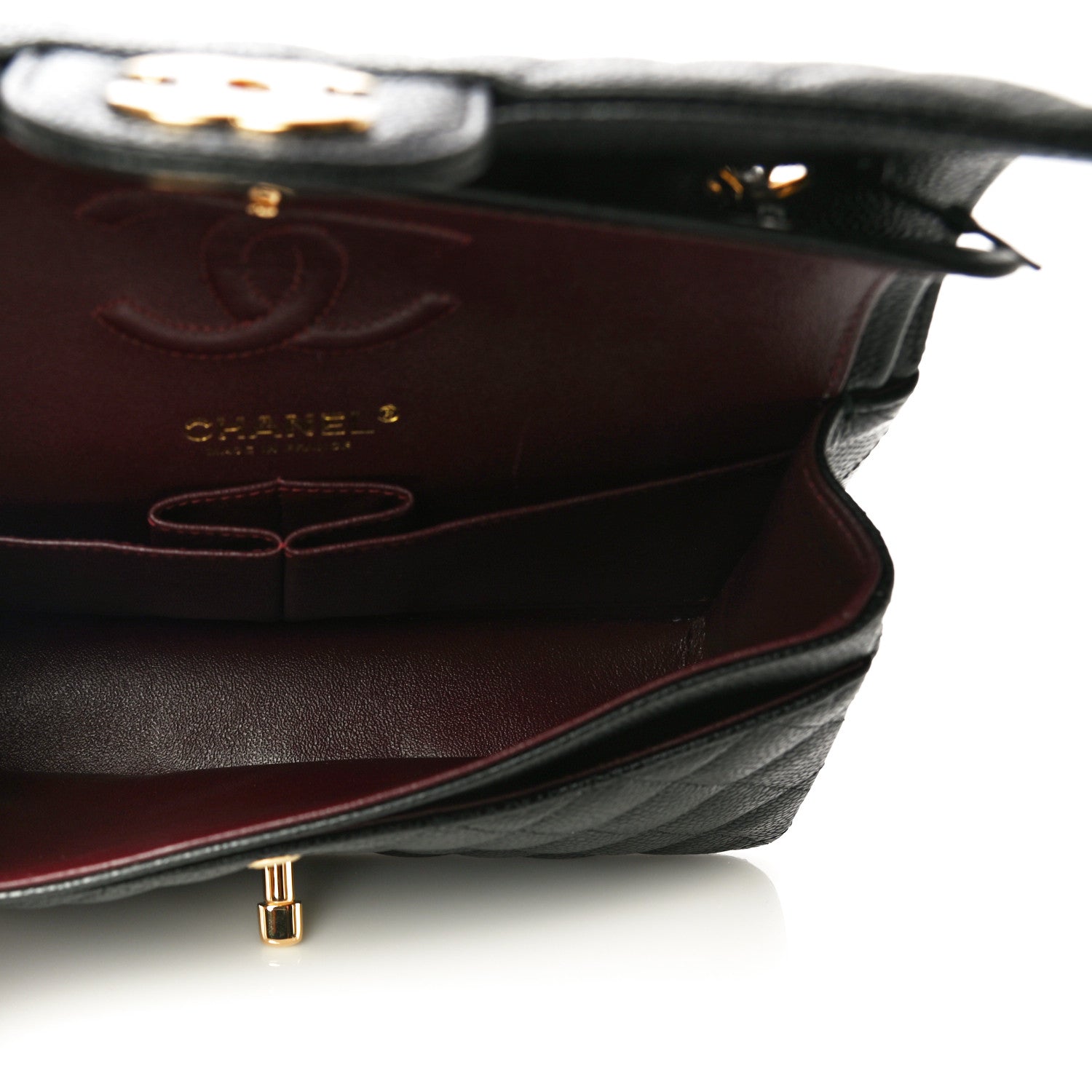 Chanel Caviar Quilted Small Double Flap Black 5 of 10