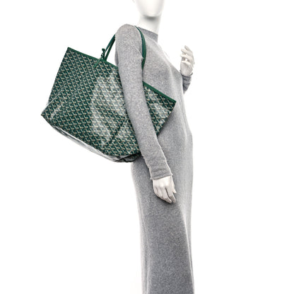 Goyard Goyardine Saint Louis GM Green 2 of 9