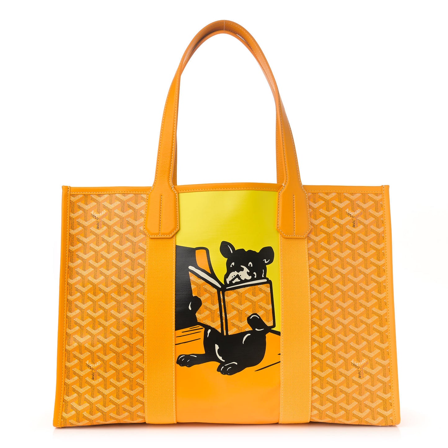 Goyardine Villette Tote Yellow