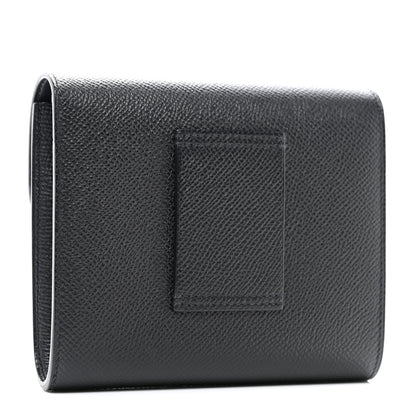 Hermes Epsom Constance Compact Passant Wallet Black 3 of 8