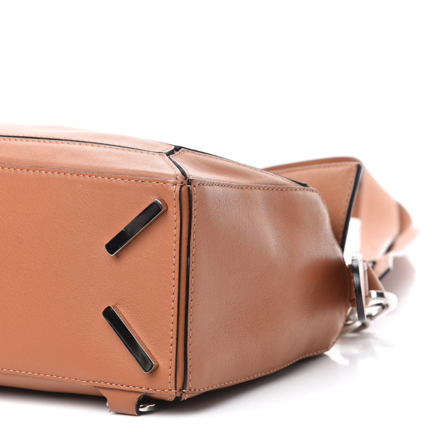 Calfskin Small Puzzle Bag Tan