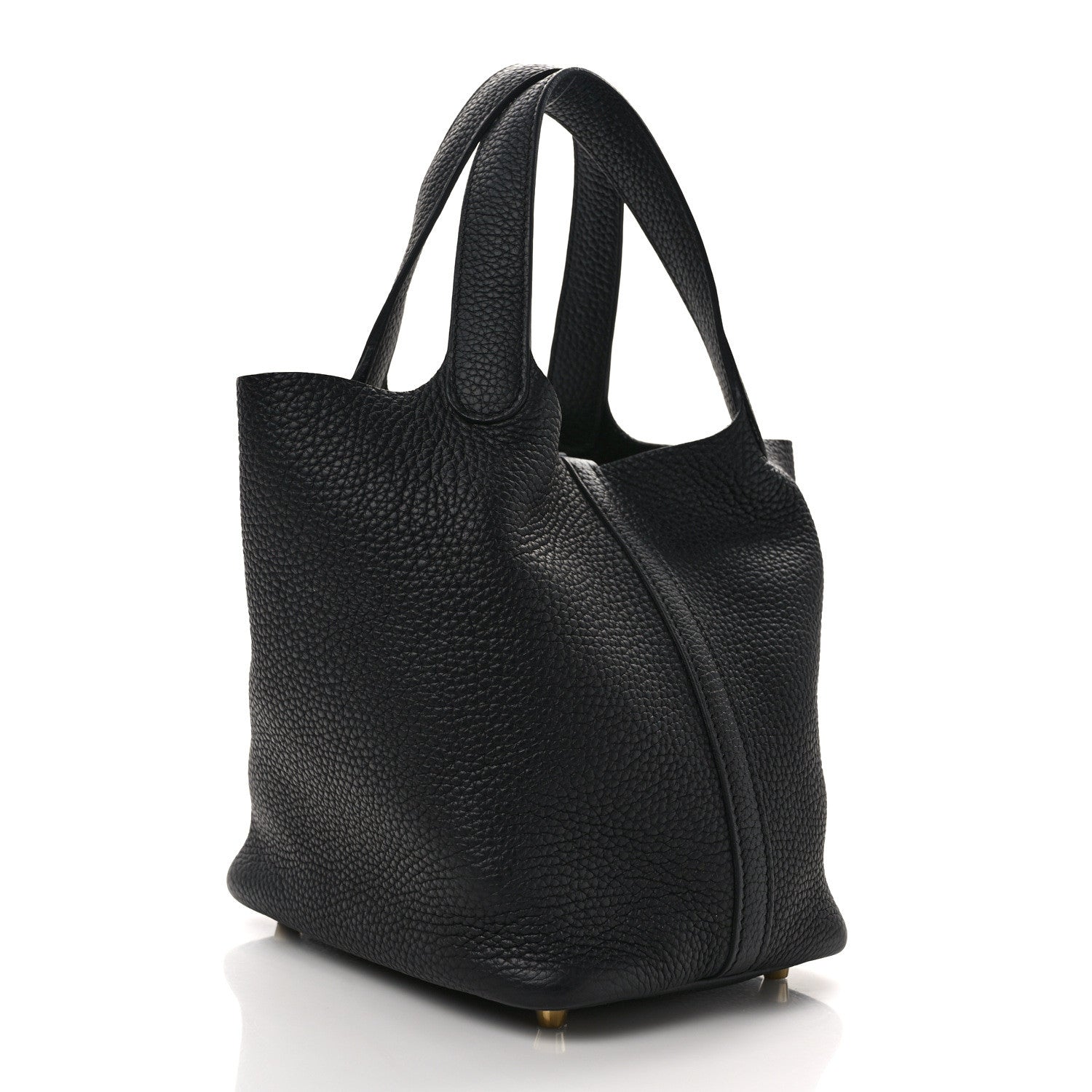 Hermes Taurillon Clemence Picotin Lock 18 PM Black 3 of 9
