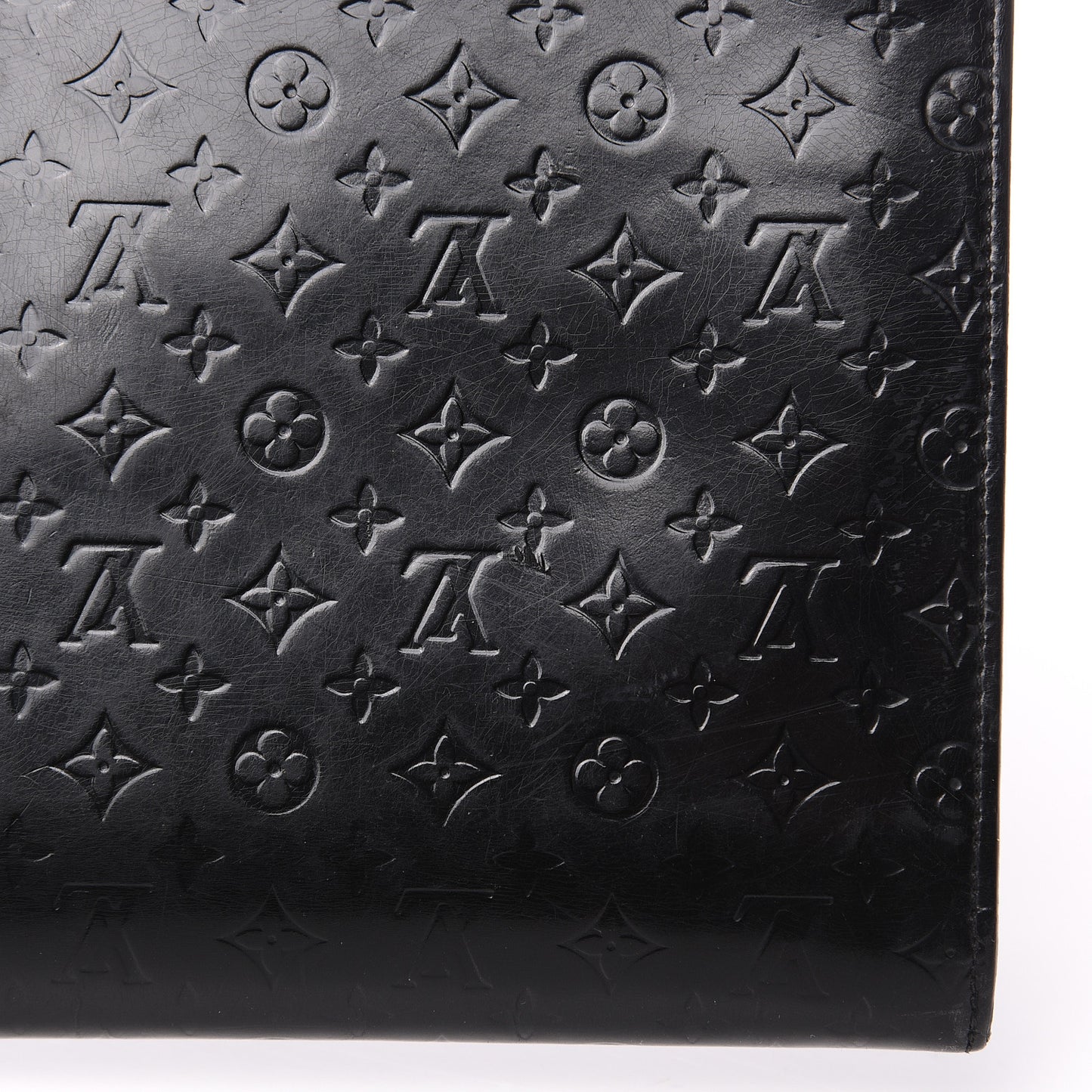 Monogram Glace Anouchka Pochette GM Black