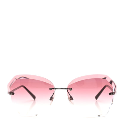 Chanel Metal Spring Round Sunglasses 4220 Pink 2 of 8