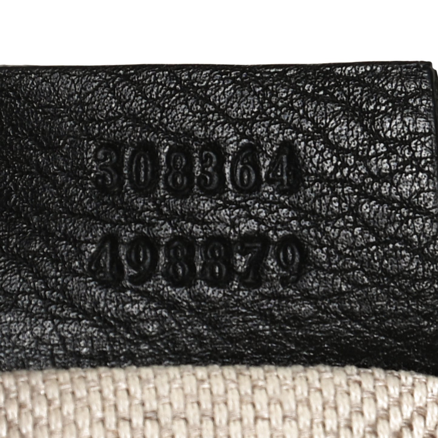 Pebbled Calfskin Small Soho Disco Bag Black