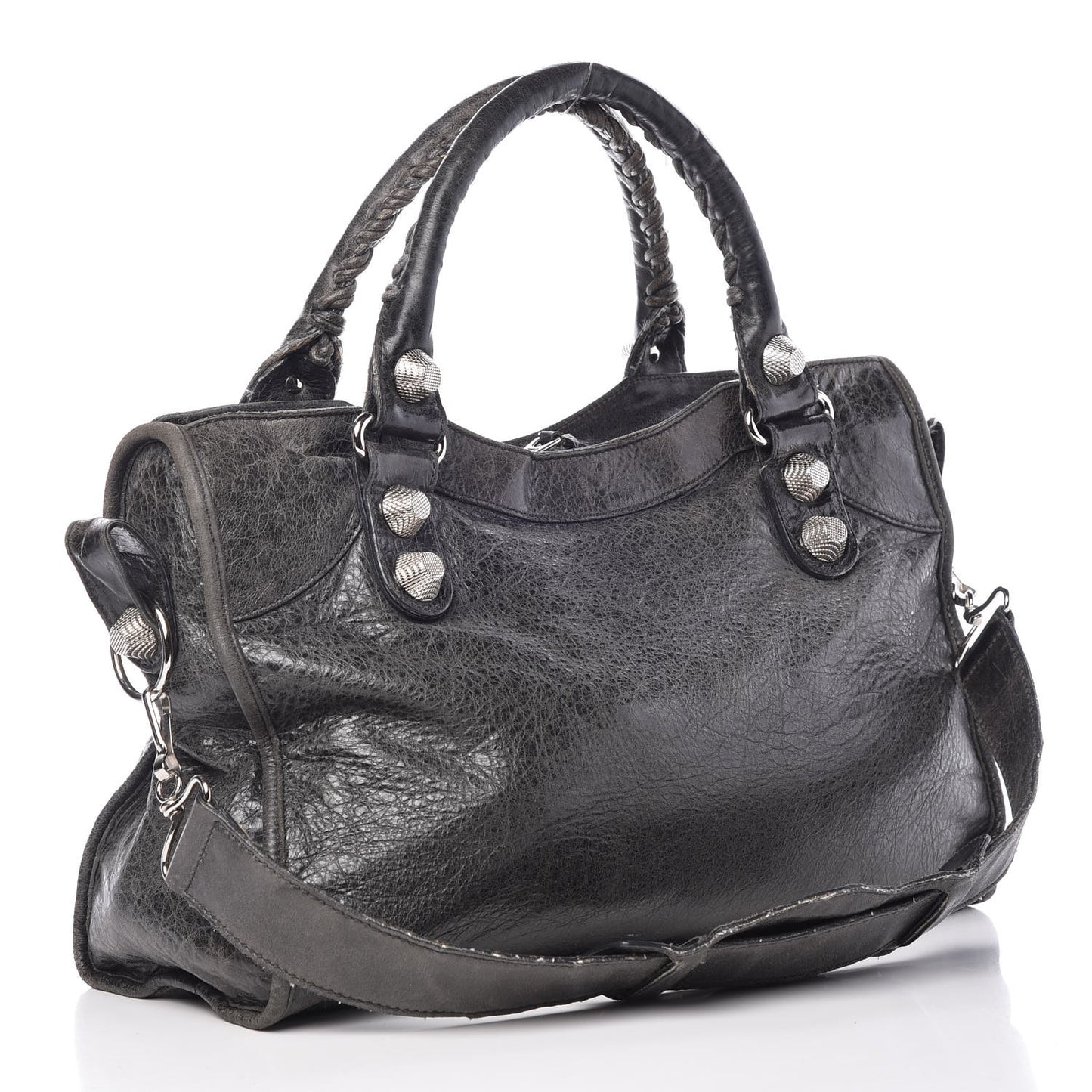 Agneau Giant 21 Silver Hardware City Anthracite