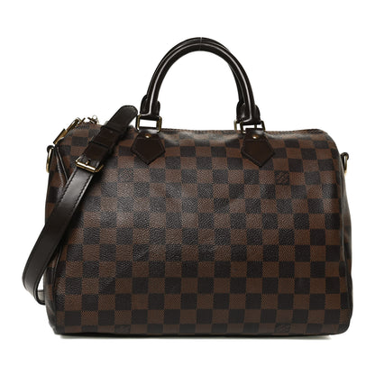 Louis Vuitton Damier Ebene Speedy Bandouliere 30 1 of 15