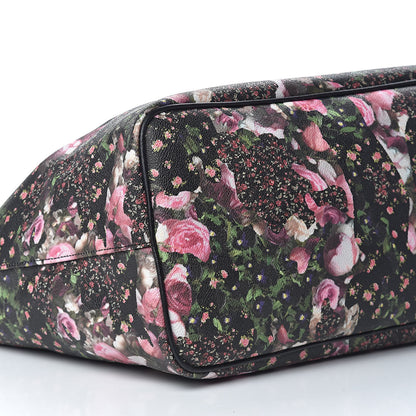 Givenchy Coated Canvas Roses Camouflage Print Large Antigona Tote Black 10 of 11