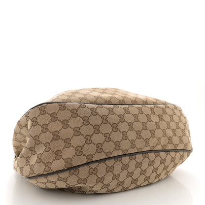 Gucci Monogram Medium Sukey Hobo Dark Brown 4 of 11