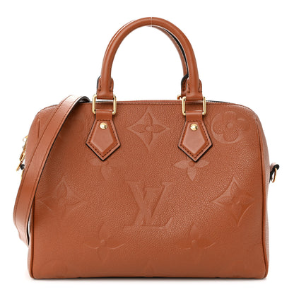 Louis Vuitton Empreinte Monogram Giant Speedy Bandouliere 25 Cognac 1 of 12
