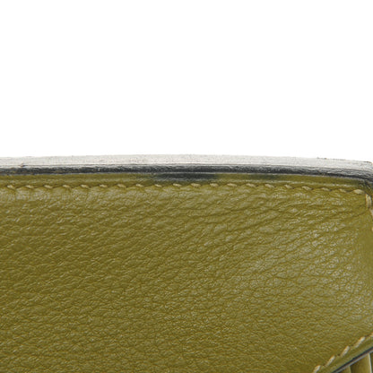 Hermes Taurillon Clemence BIRKIN 35 Vert Chartreuse 12 of 29