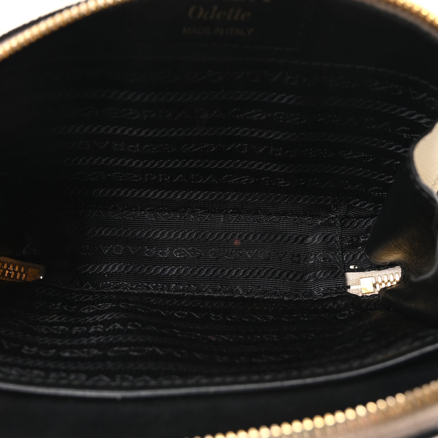 Saffiano Lux Odette Belt Bag White