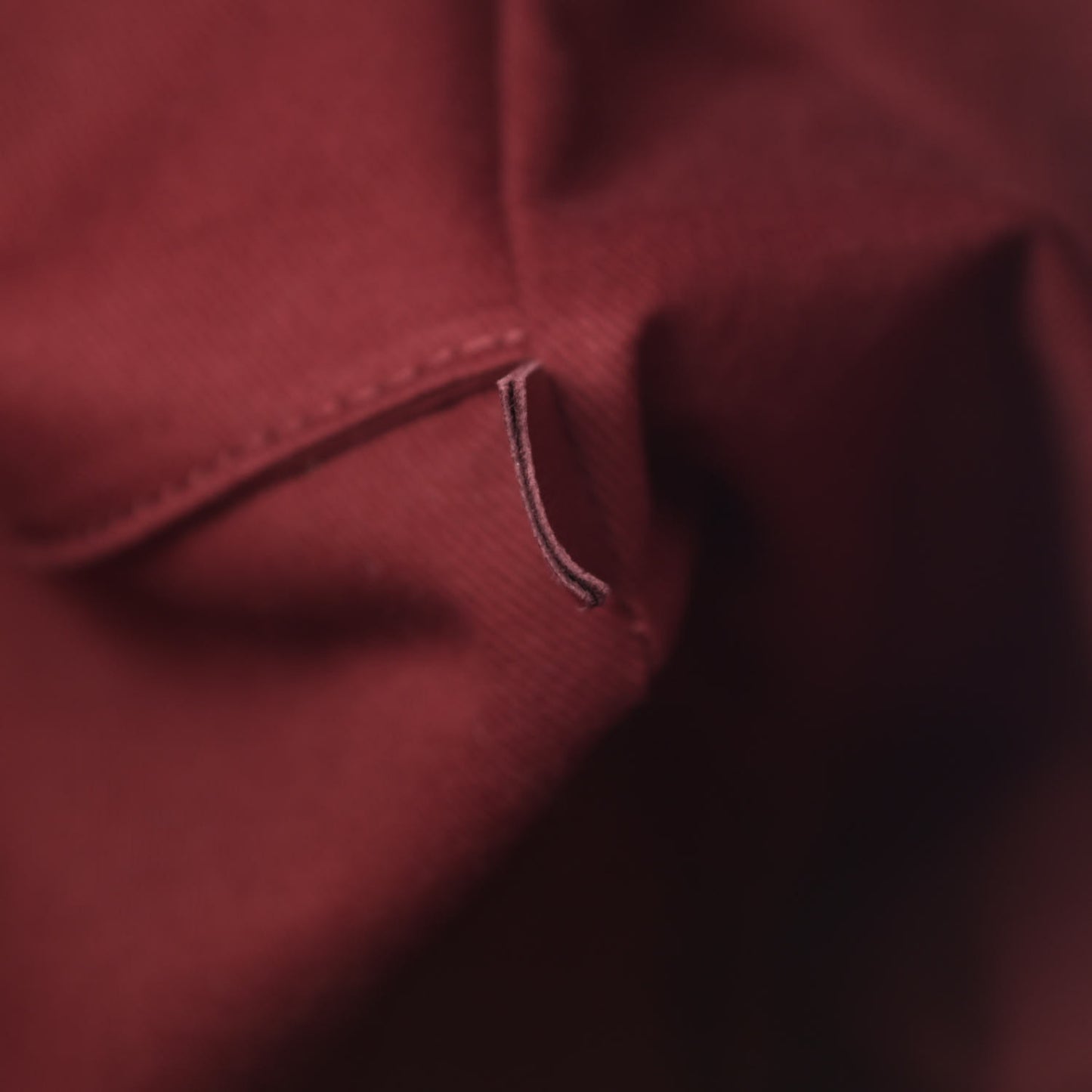 Canvas Small Deauville Tote Red