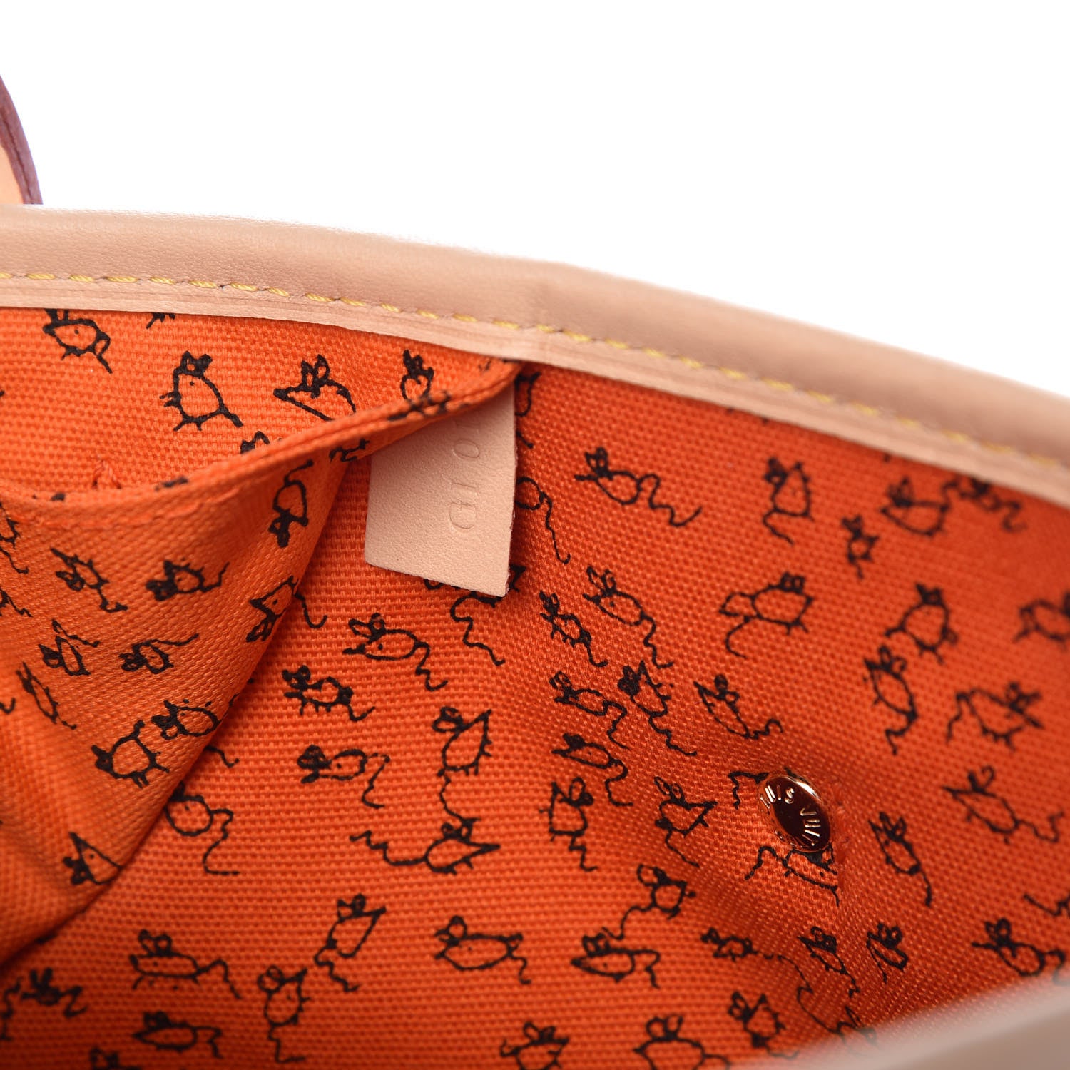 Louis Vuitton Catogram Neverfull MM Marron 8 of 14