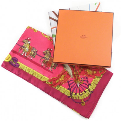 Hermes Silk Caparacons De La France Et De L inde Scarf 3 of 8