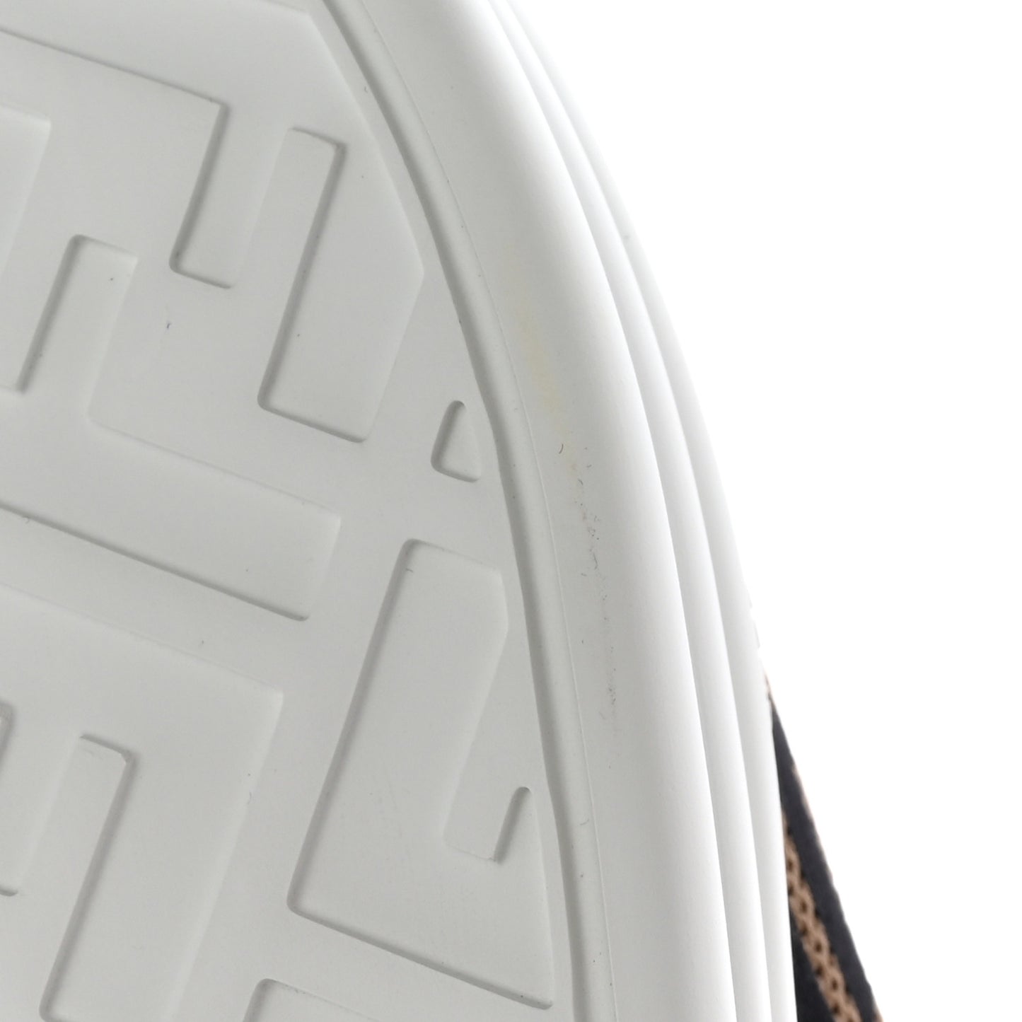 Fabric FF Micro-Perforated Rise Low Top Sneakers 39 Tobacco Black