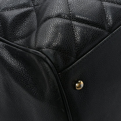 Chanel Caviar Quilted Timeless XL Weekender Bag Black 7 of 12