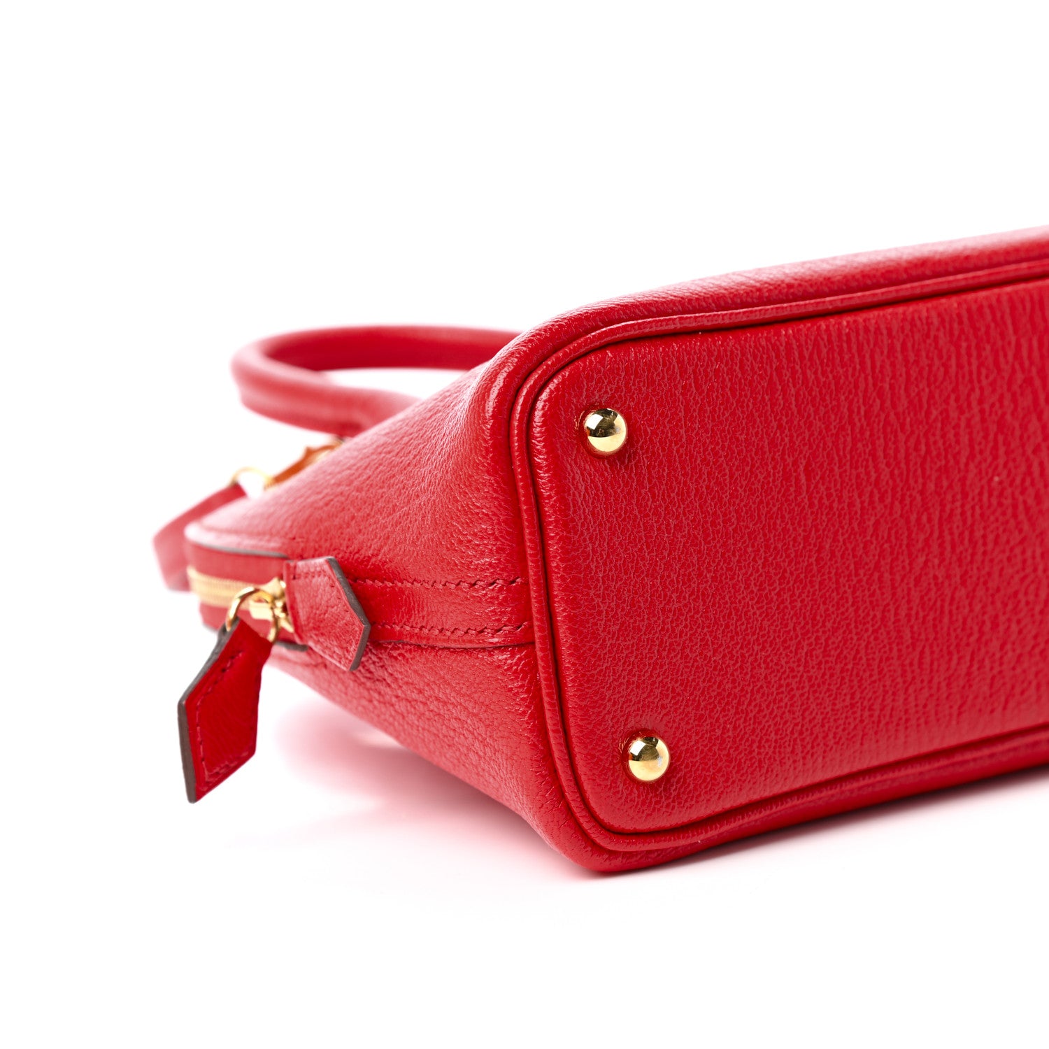 Hermes Chevre Mysore Mini 1923 Bolide Rouge De Coeur 8 of 10