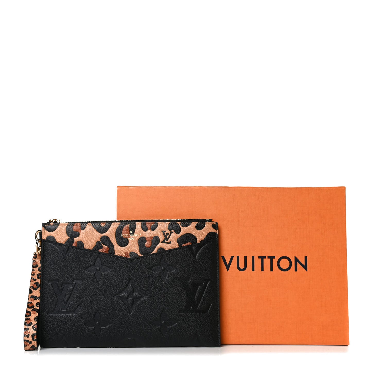 Empreinte Monogram Giant Wild at Heart Pochette Melanie MM Black
