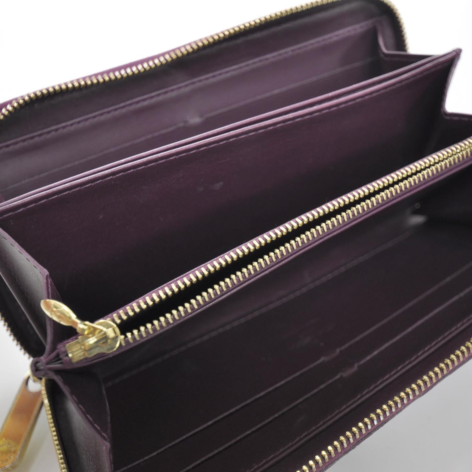 Louis Vuitton Vernis Zippy Wallet Violet 6 of 7