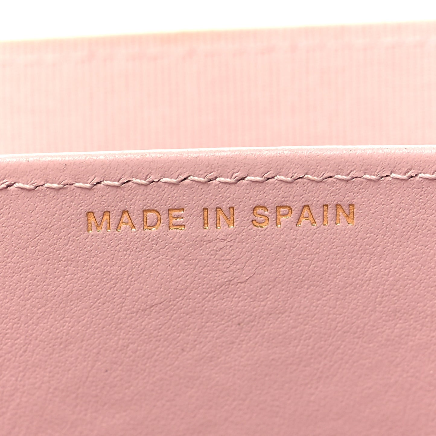 Caviar Quilted Studded CC Flap Card Holder Light Pink