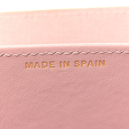 Chanel Caviar Quilted Studded CC Flap Card Holder Light Pink 7 of 10