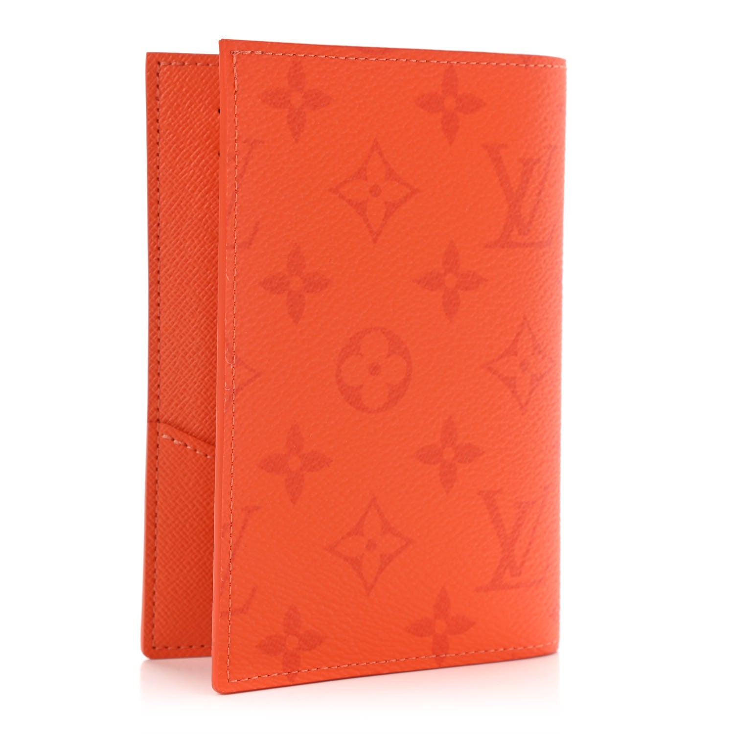 Louis Vuitton Taigarama Passport Cover Orange 924653