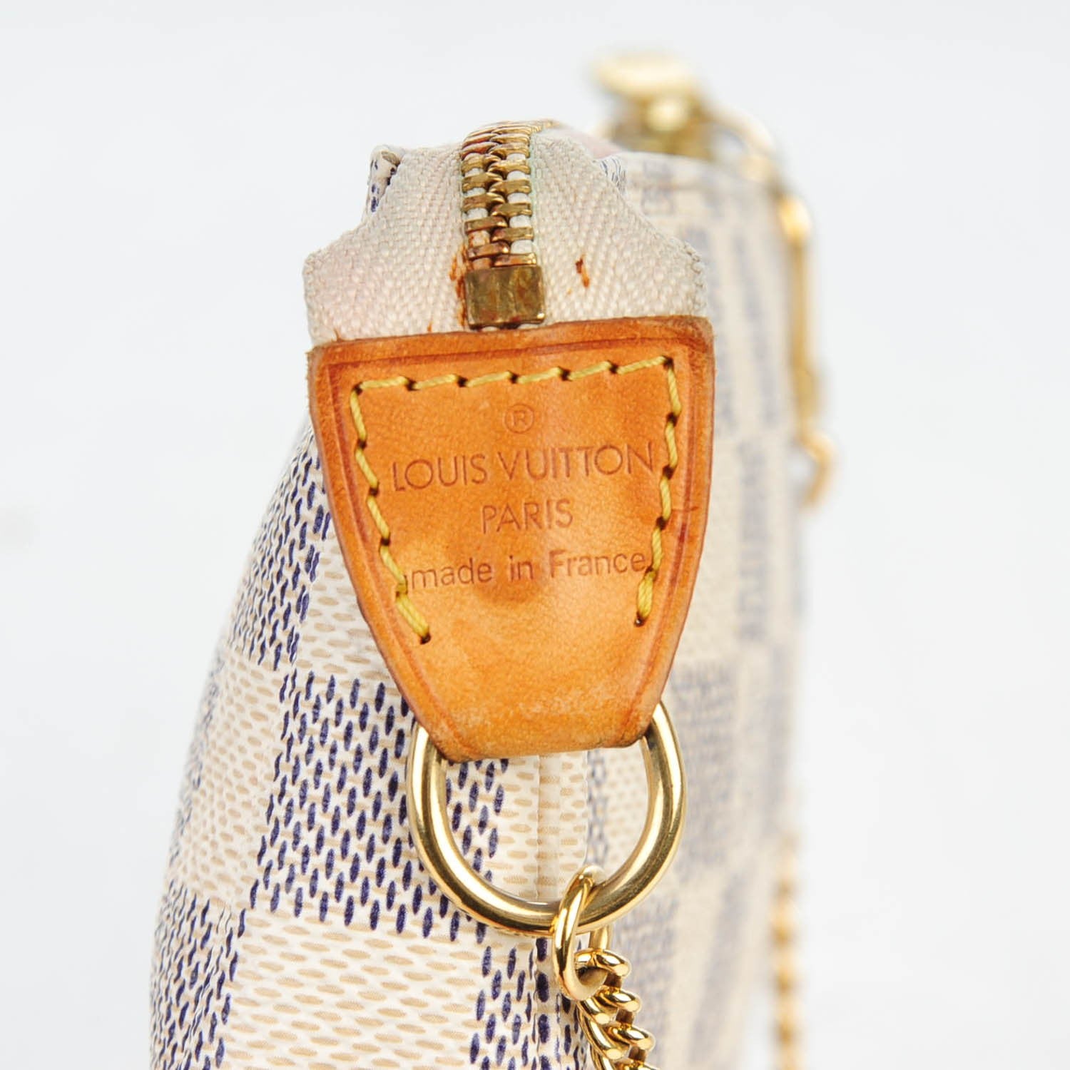 Louis Vuitton Damier Azur Mini Pochette Accessories 5 of 8