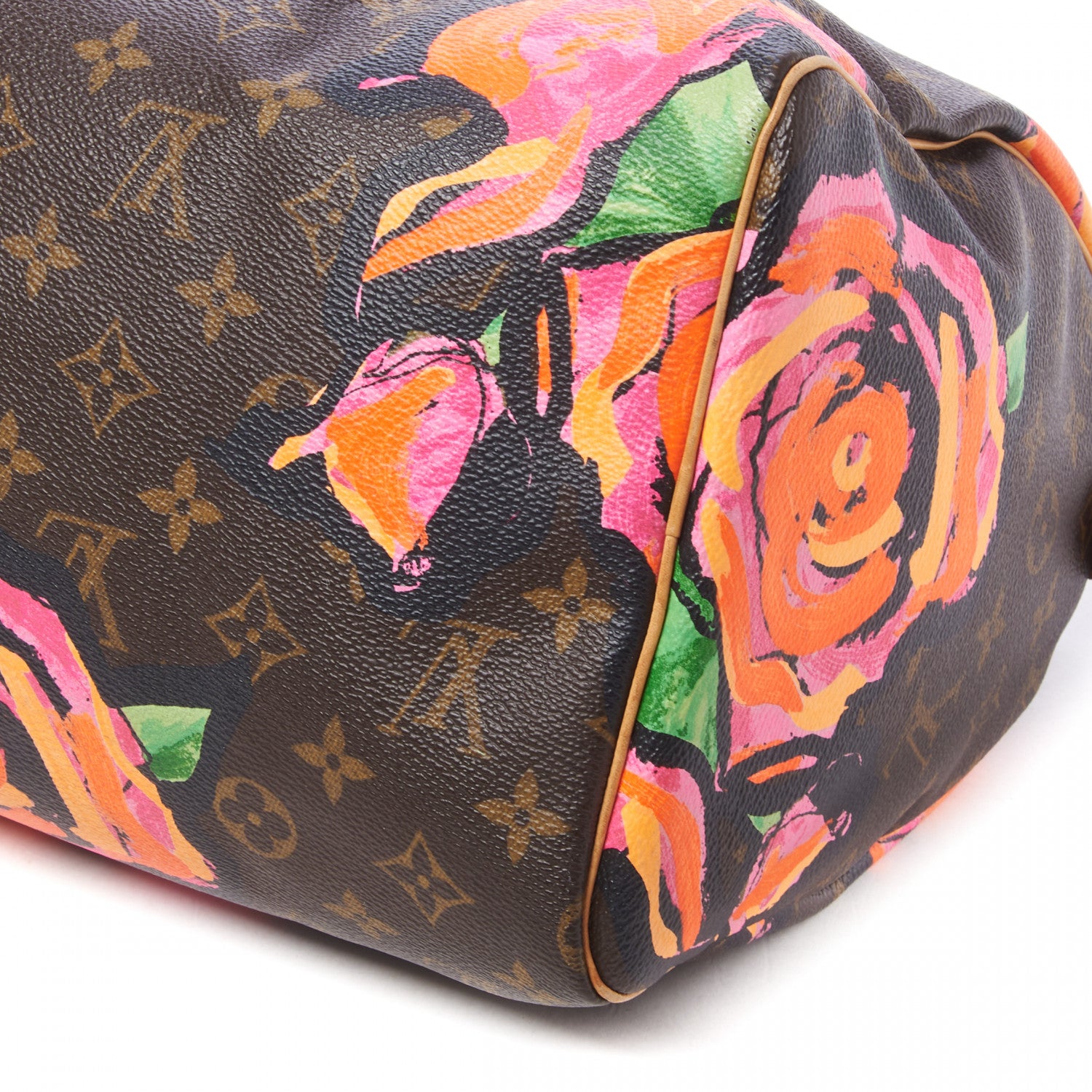 Louis Vuitton Monogram Roses Speedy 30 5 of 9