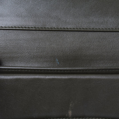 Chanel Caviar Quilted Large Flap Wallet Dark Green 13 of 17