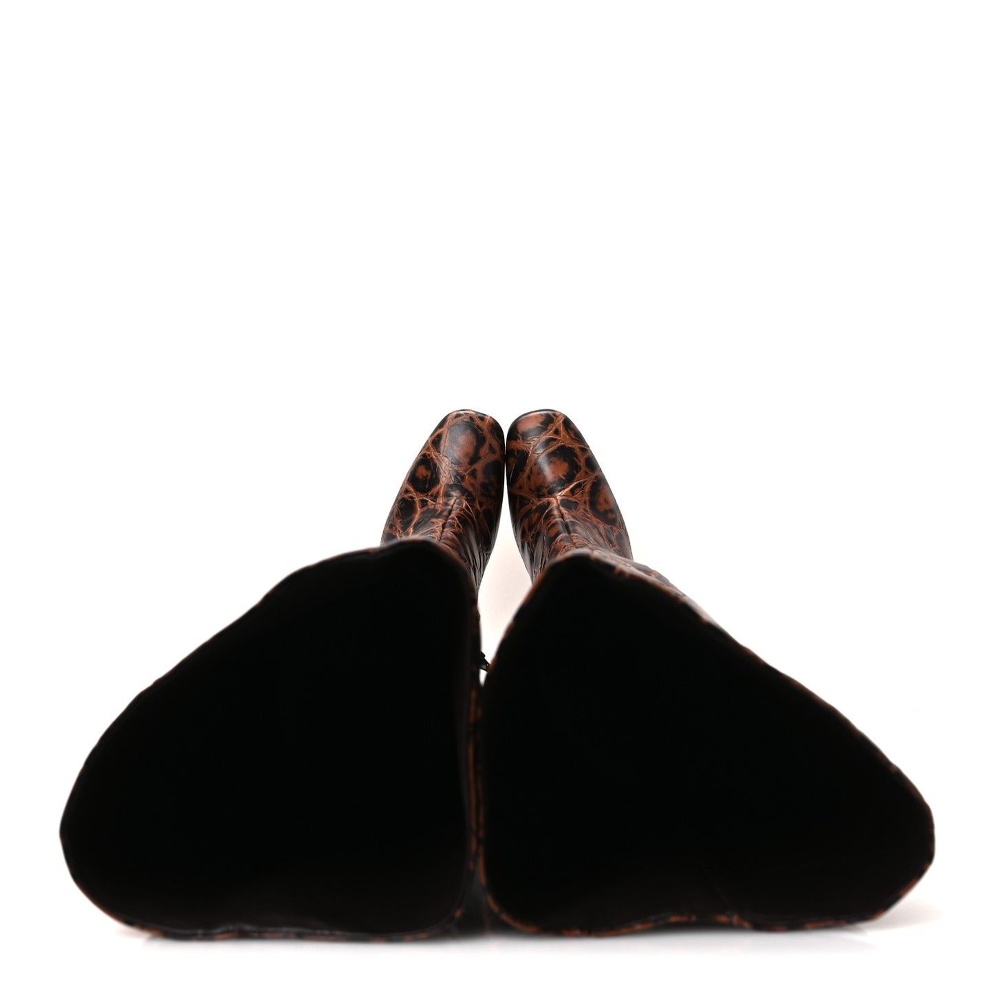 Croc Effect Canalazzo Over The Knee Boots 39 Barrel