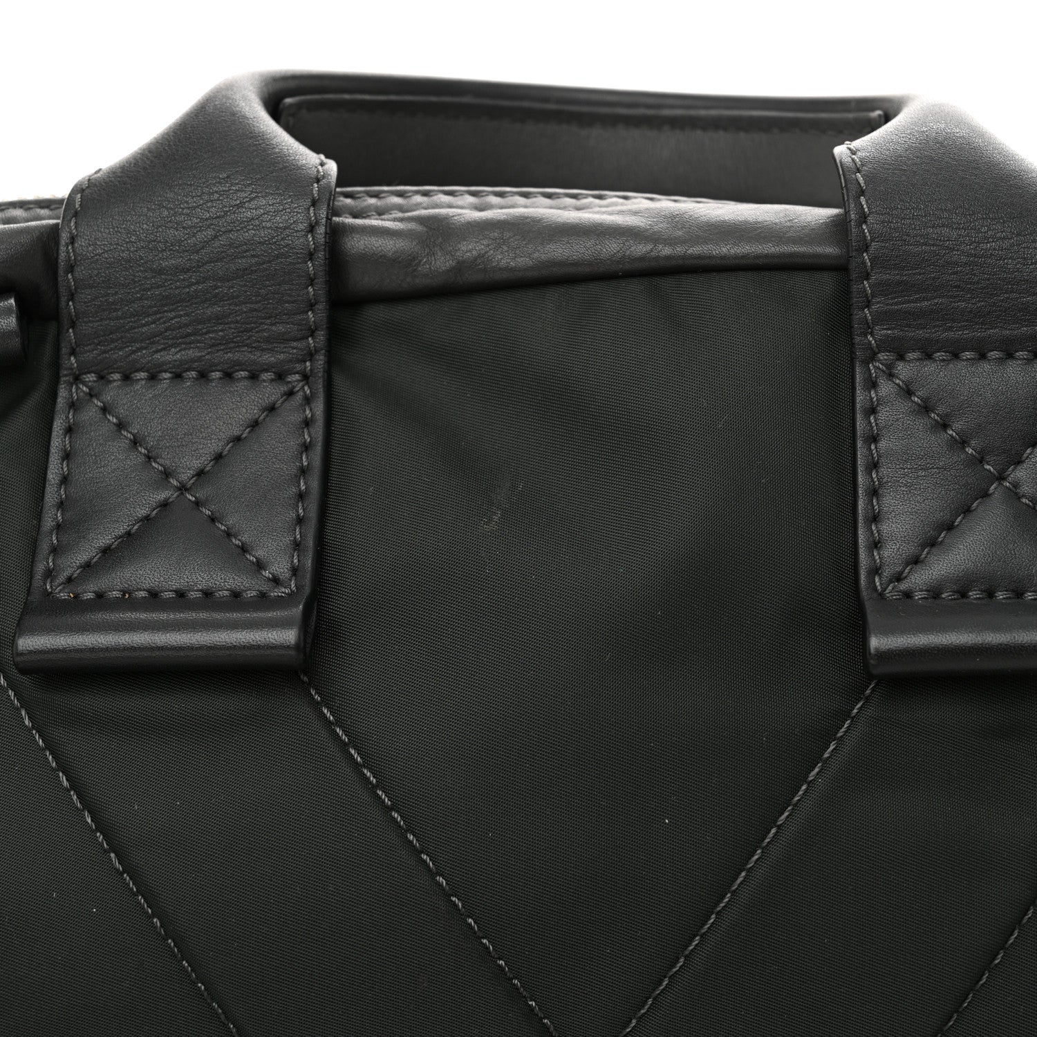 Louis Vuitton Calfskin Nylon V Line Bumbag Asphalt 12 of 12
