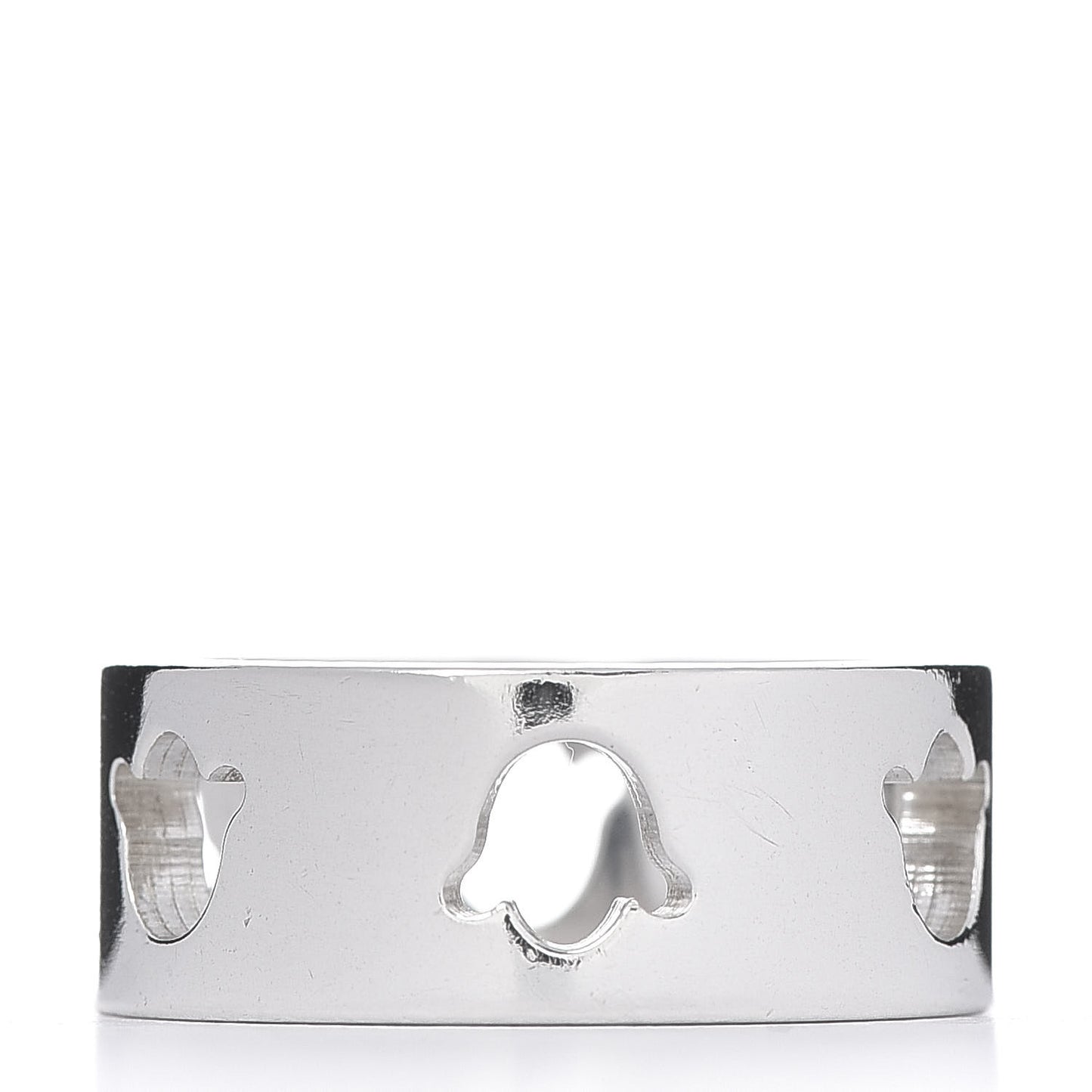 Sterling Silver Tulip Band Ring 51 5.75