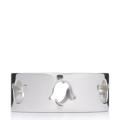 Tiffany Sterling Silver Tulip Band Ring 51 5.75 1 of 4