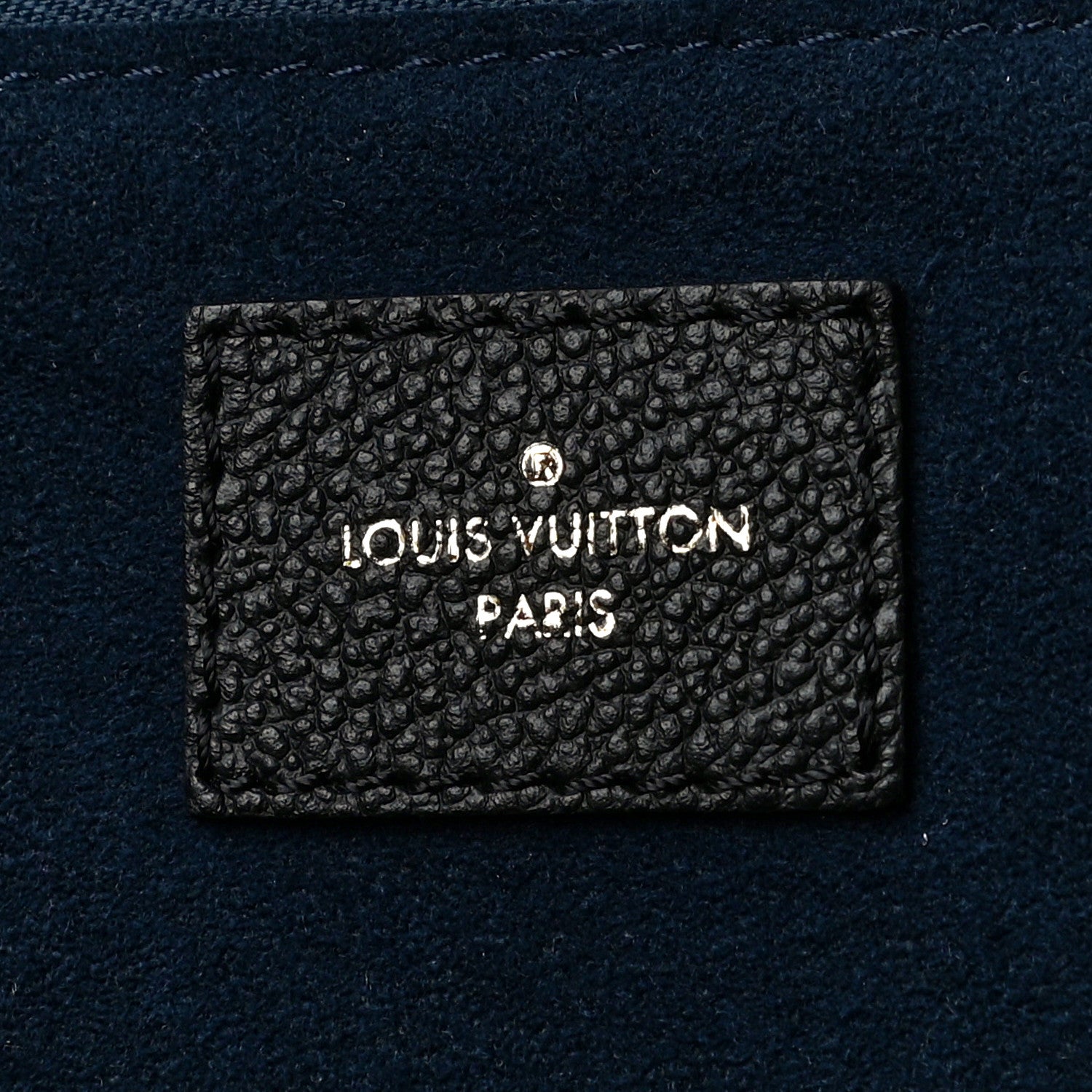 Louis Vuitton Empreinte Monogram Giant Neverfull MM Black 6 of 10