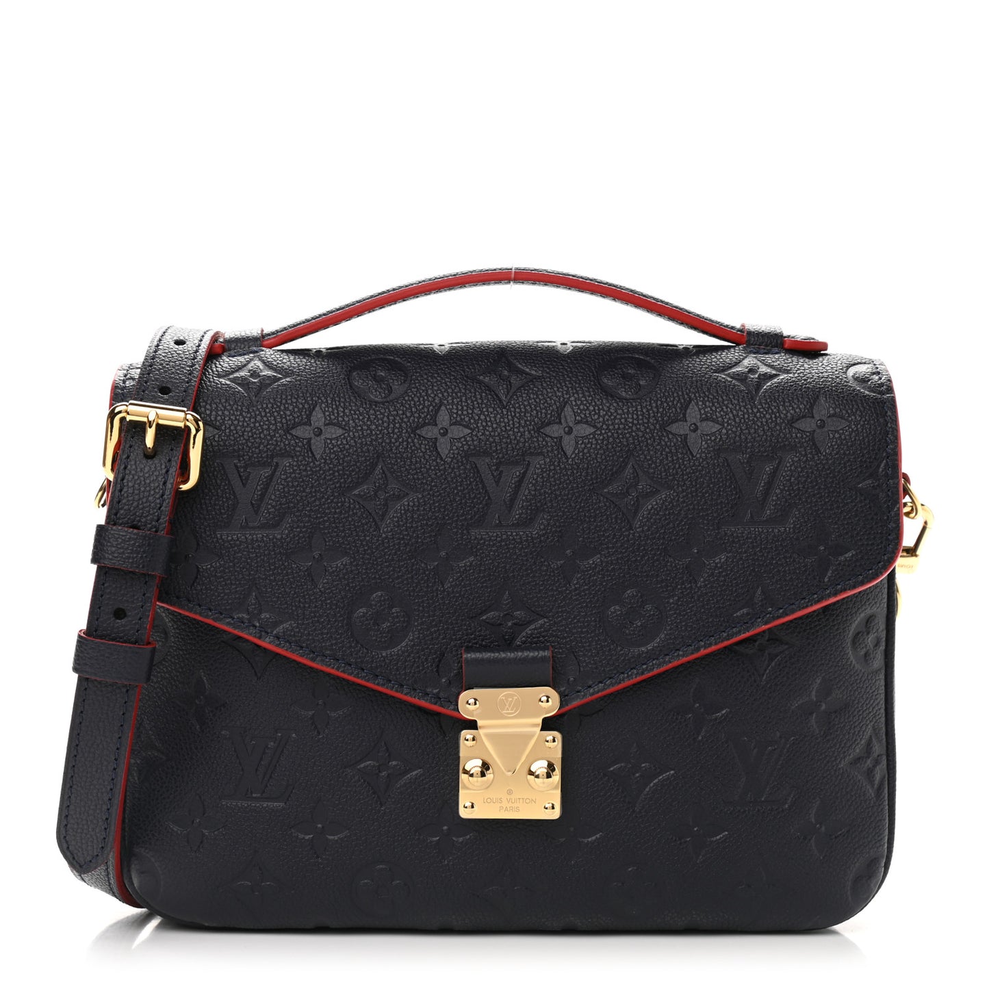 Empreinte Pochette Metis Marine Rouge