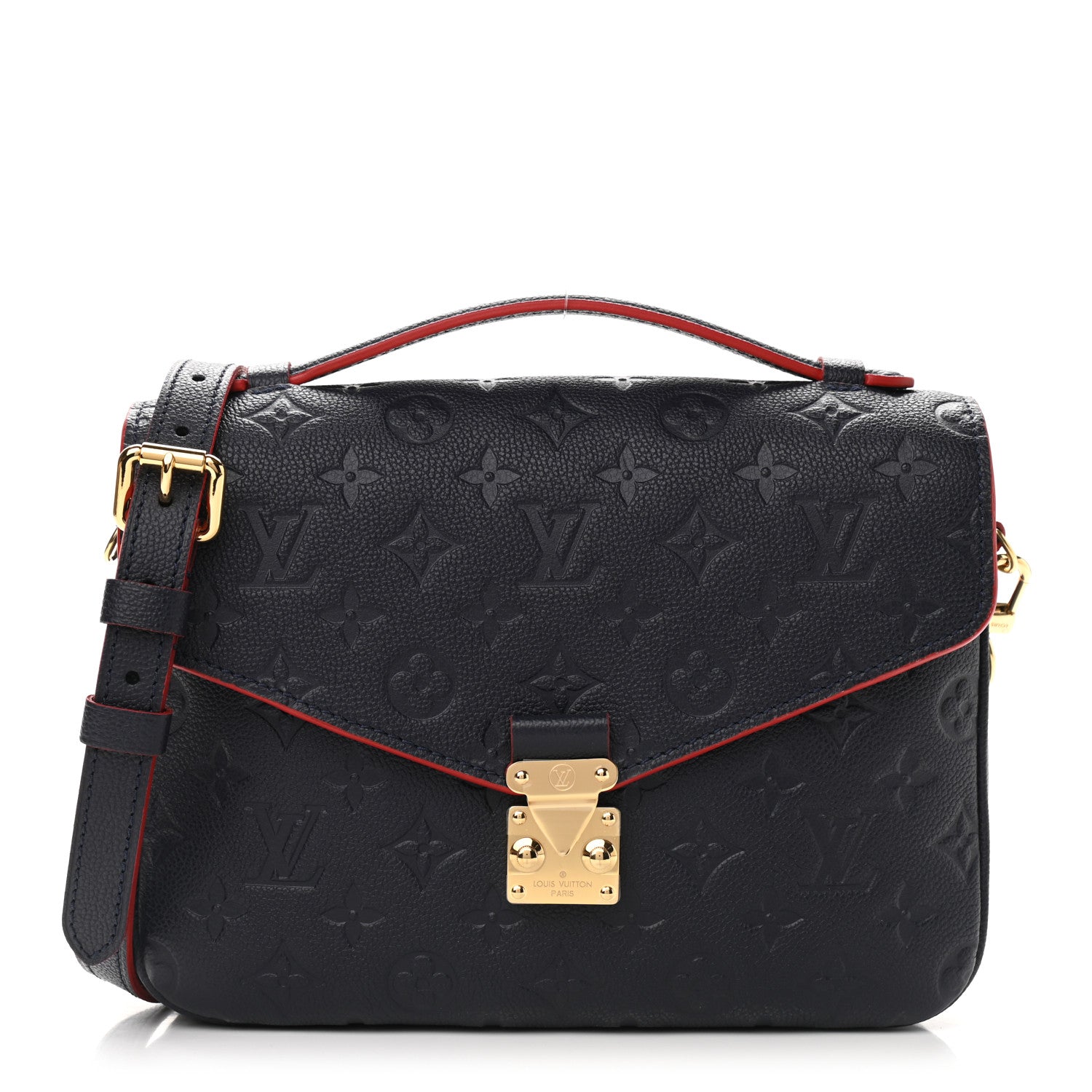 Louis Vuitton Empreinte Pochette Metis Marine Rouge 1 of 8