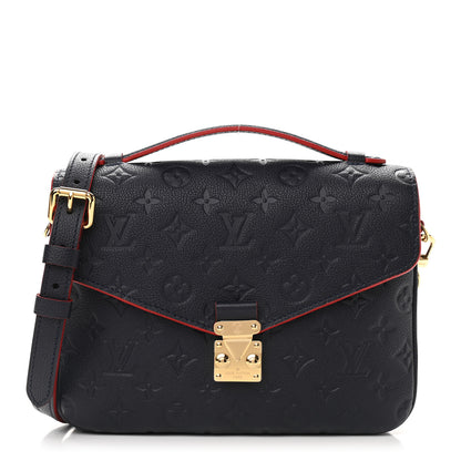 Louis Vuitton Empreinte Pochette Metis Marine Rouge 1 of 8