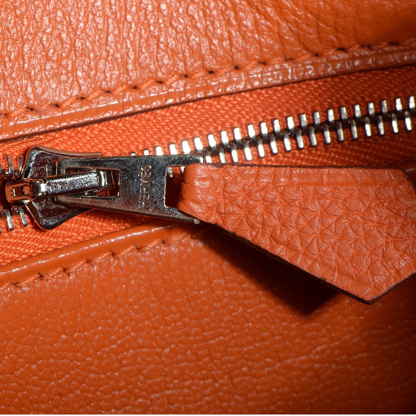 Togo Birkin 35 Orange