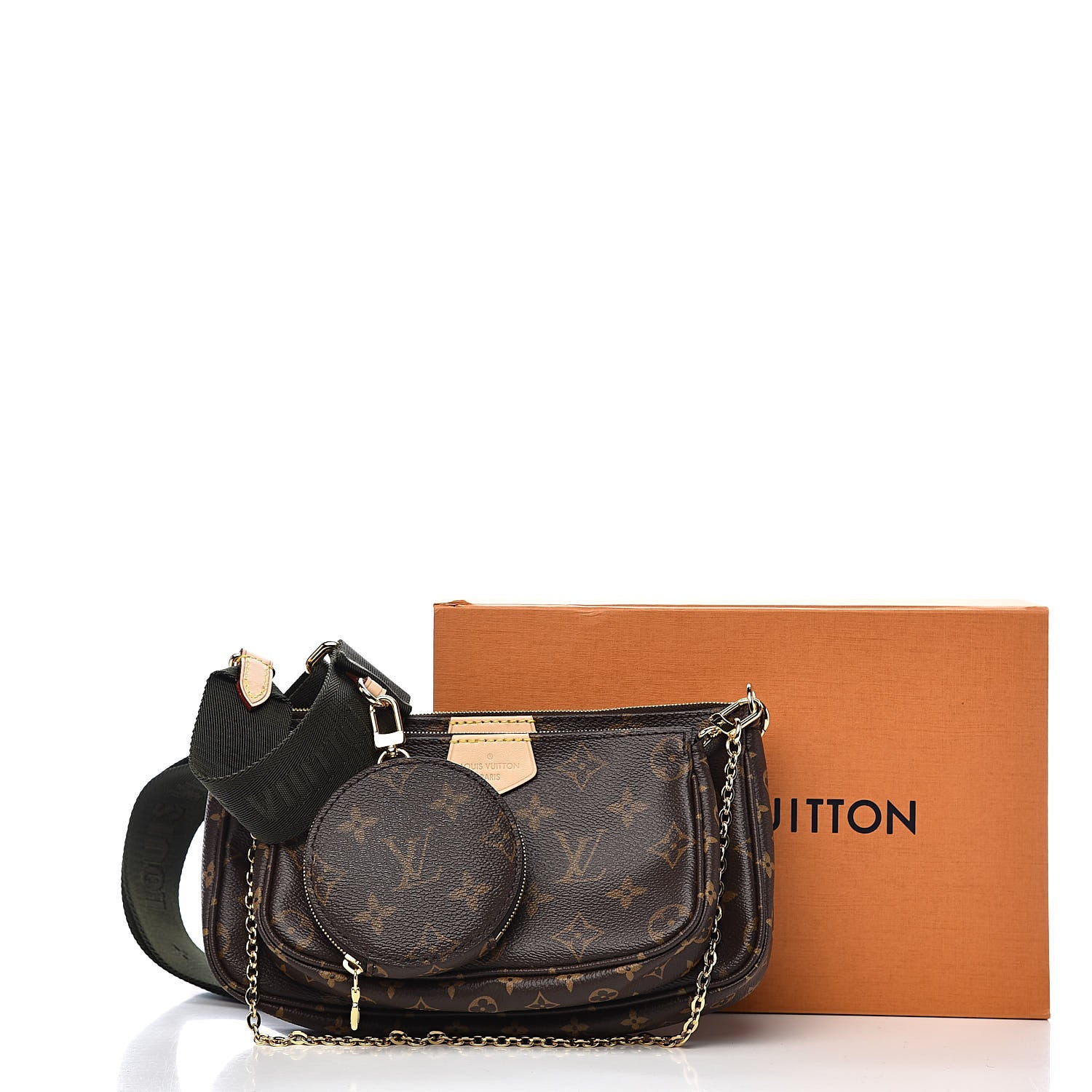 Louis Vuitton Monogram Multi Pochette Accessories Kaki 13 of 13