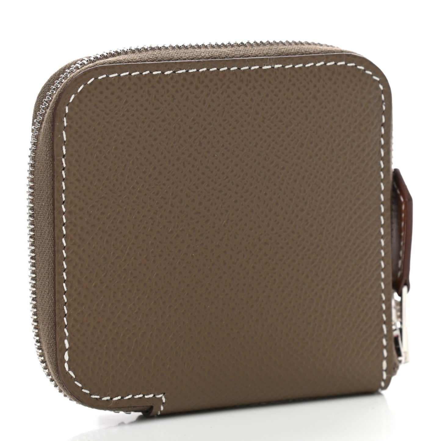 Epsom Silk'in Coin Purse Etoupe